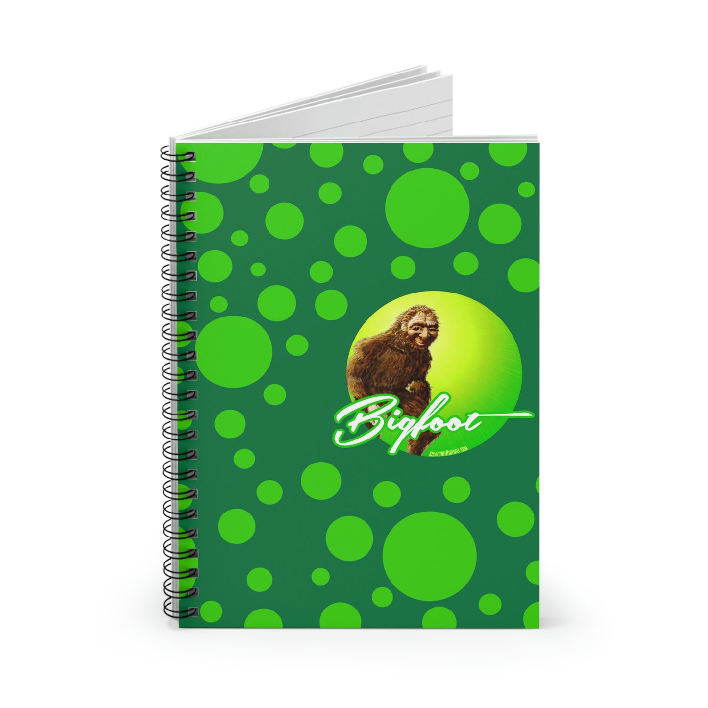 Bigfoot Spiral Notebook