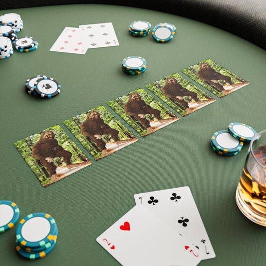 Bigfoot Playing Cards