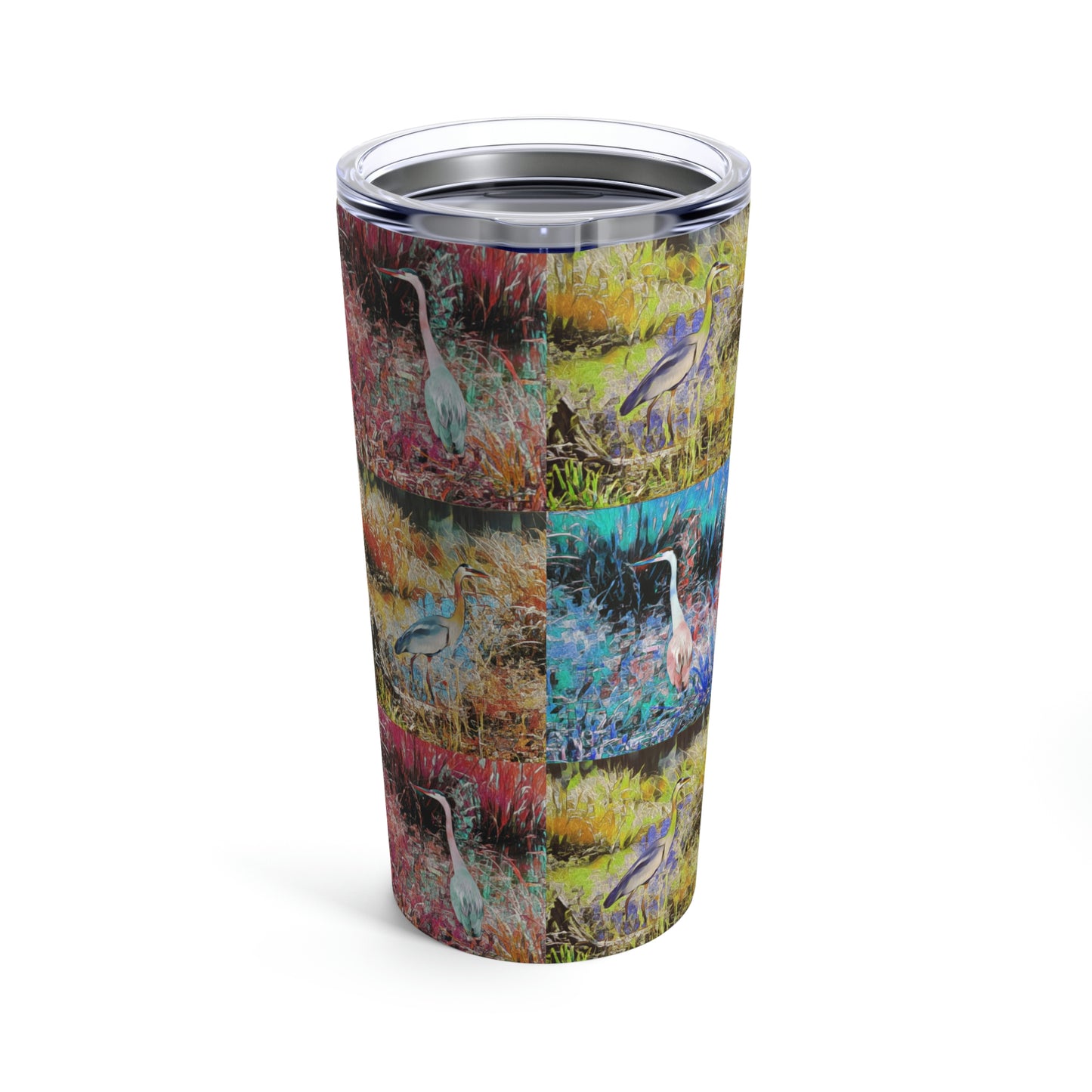 Great Blue Heron Tumbler 20oz