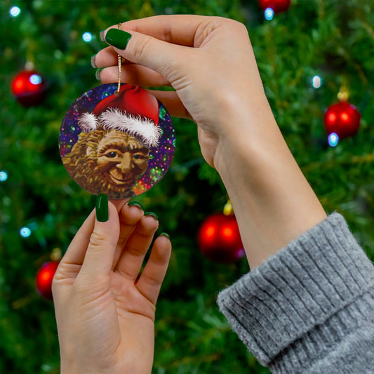 Ceramic Bigfoot Ornament