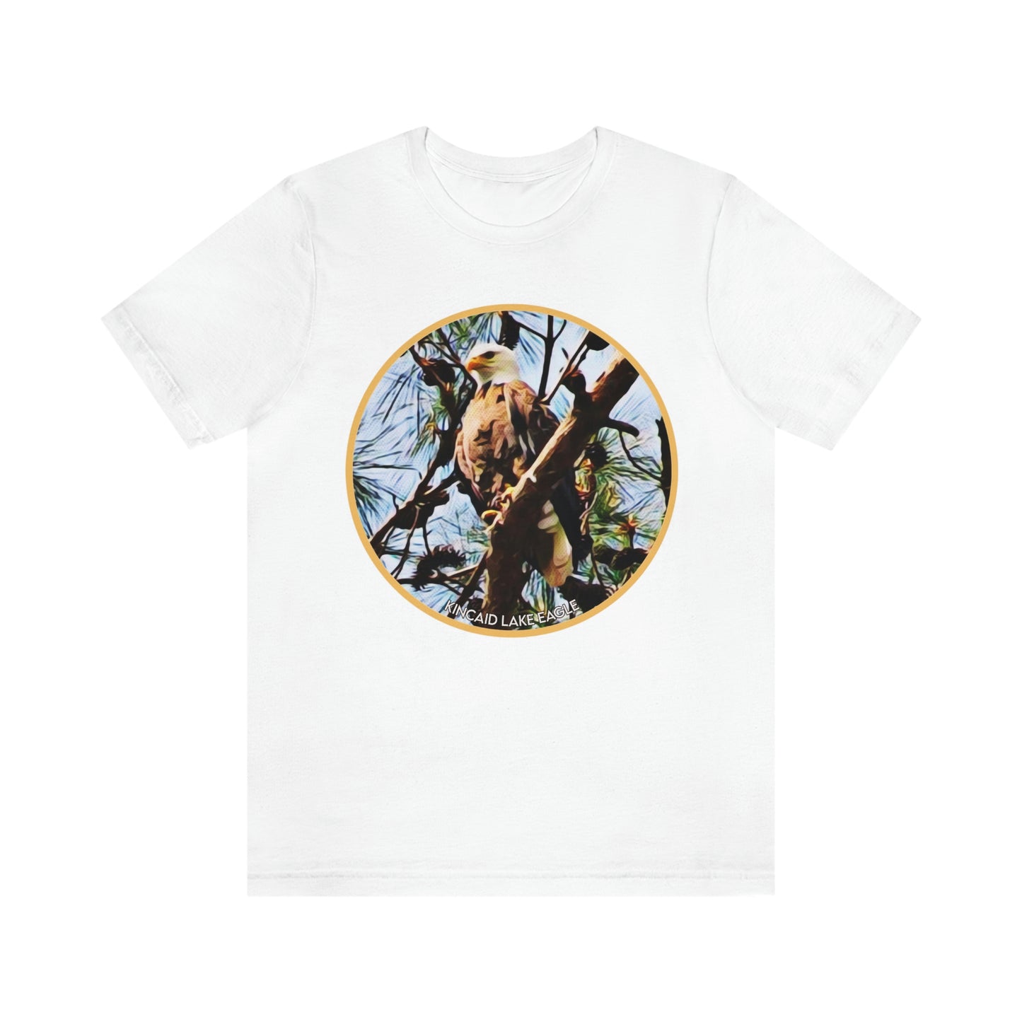 Unisex Kincaid Lake Eagle Jersey Tee