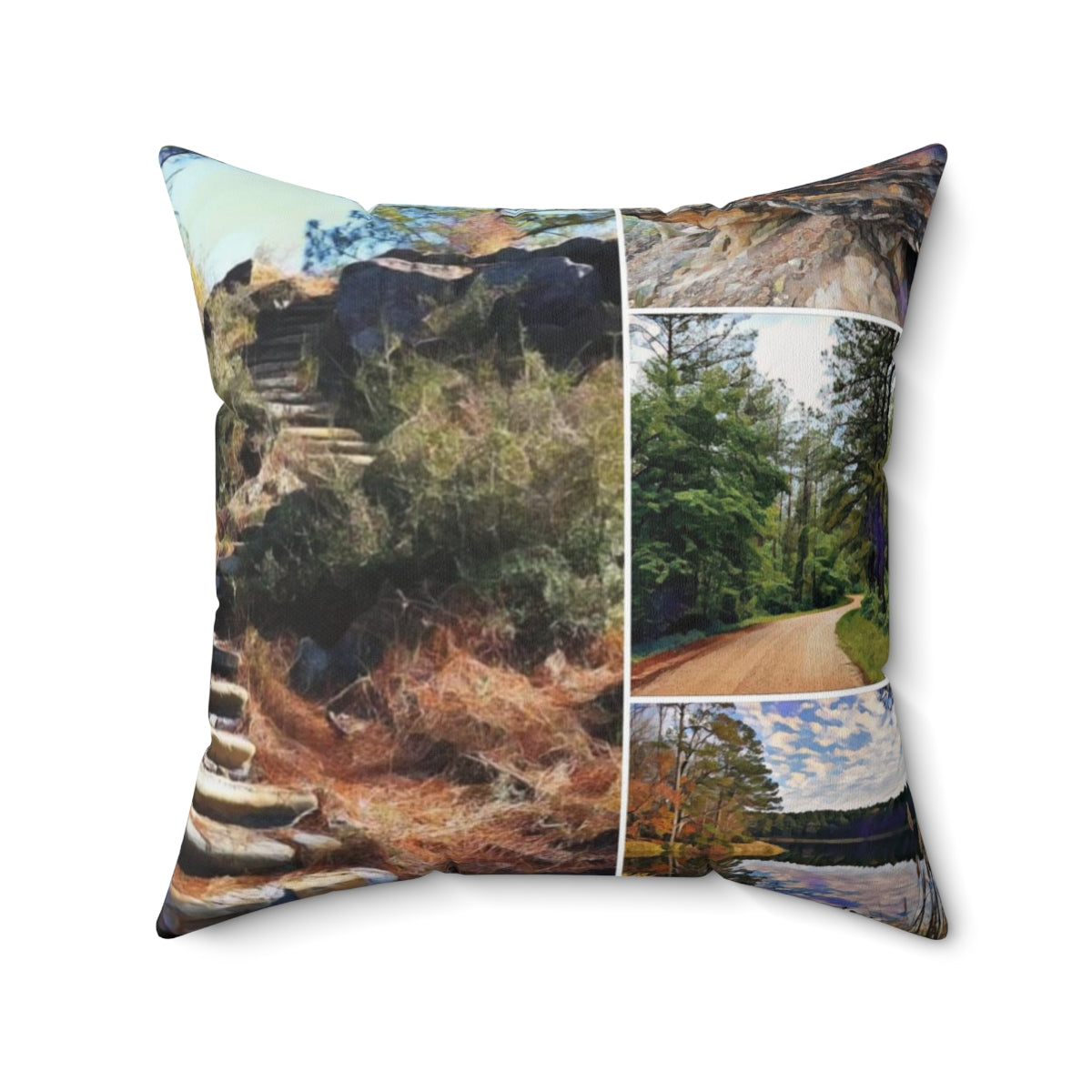 Kisatchie National Forest Square Pillow