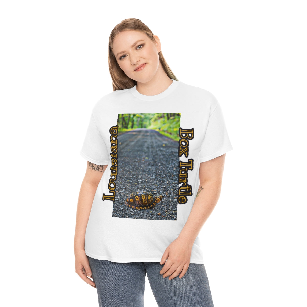 Unisex Louisiana Box Turtle Heavy Cotton Tee