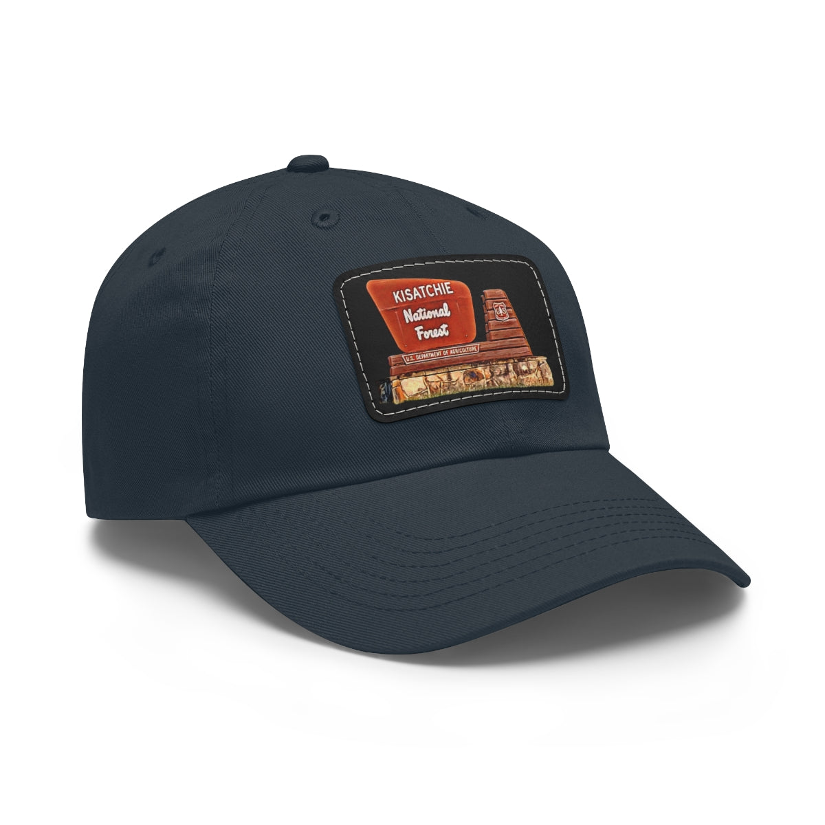 Dad Cap with Leather KNF Patch