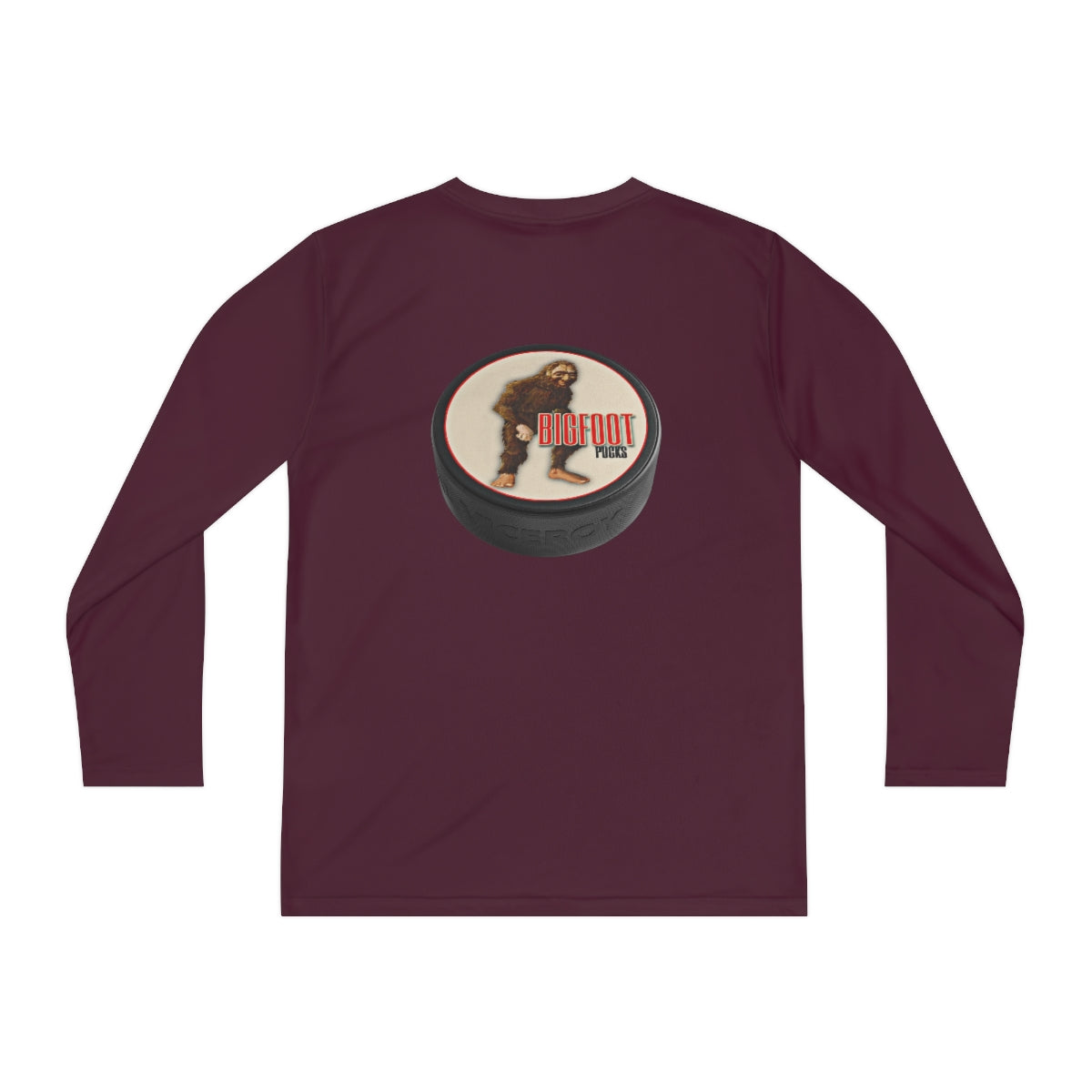 Youth Long Sleeve Bigfoot Pucks Tee