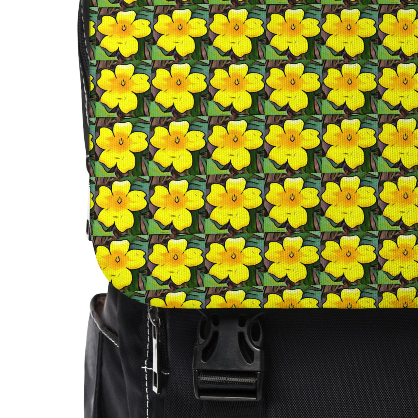 Yellow Jessamine Shoulder Backpack