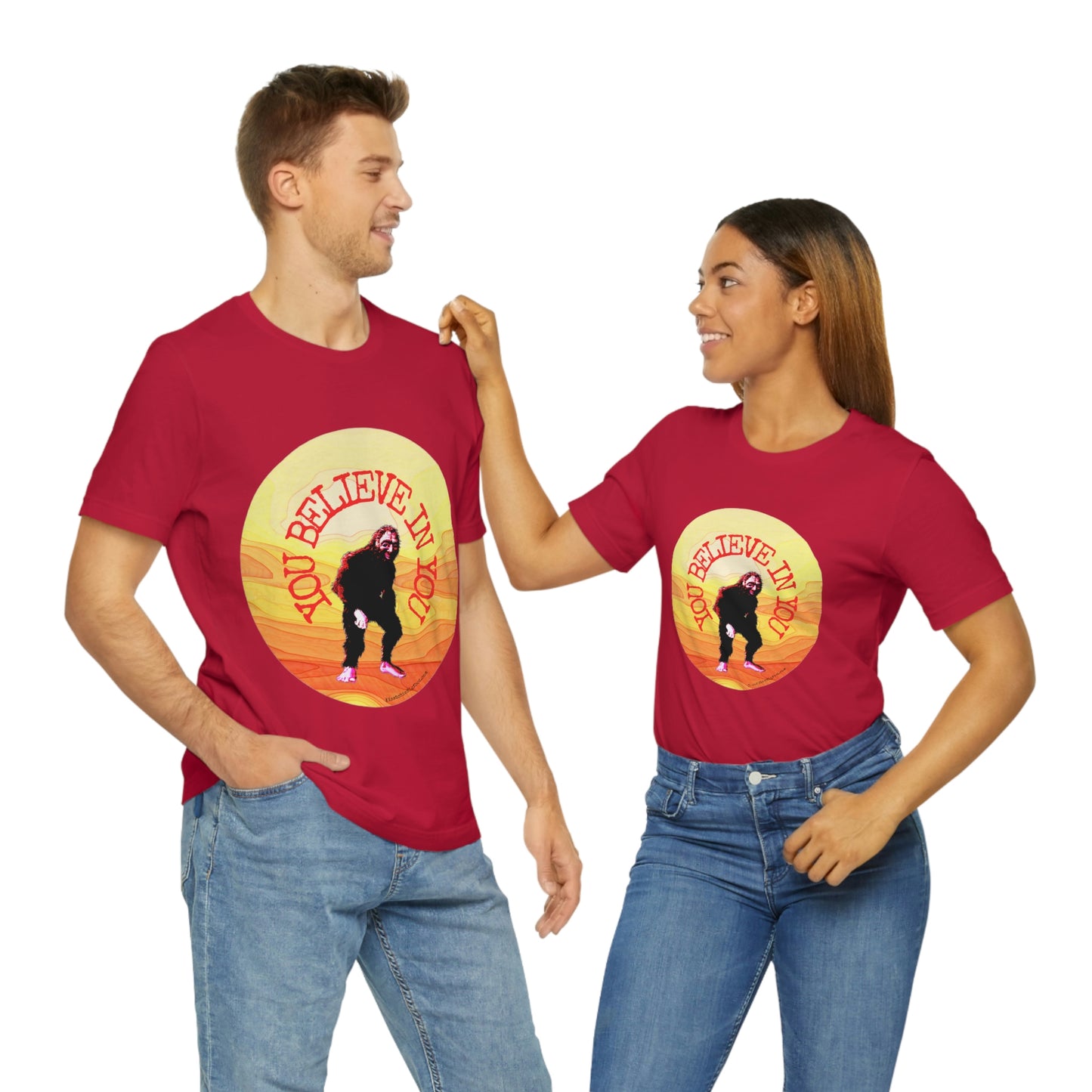 Bigfoot's Believe in You Unisex Jersey Tee