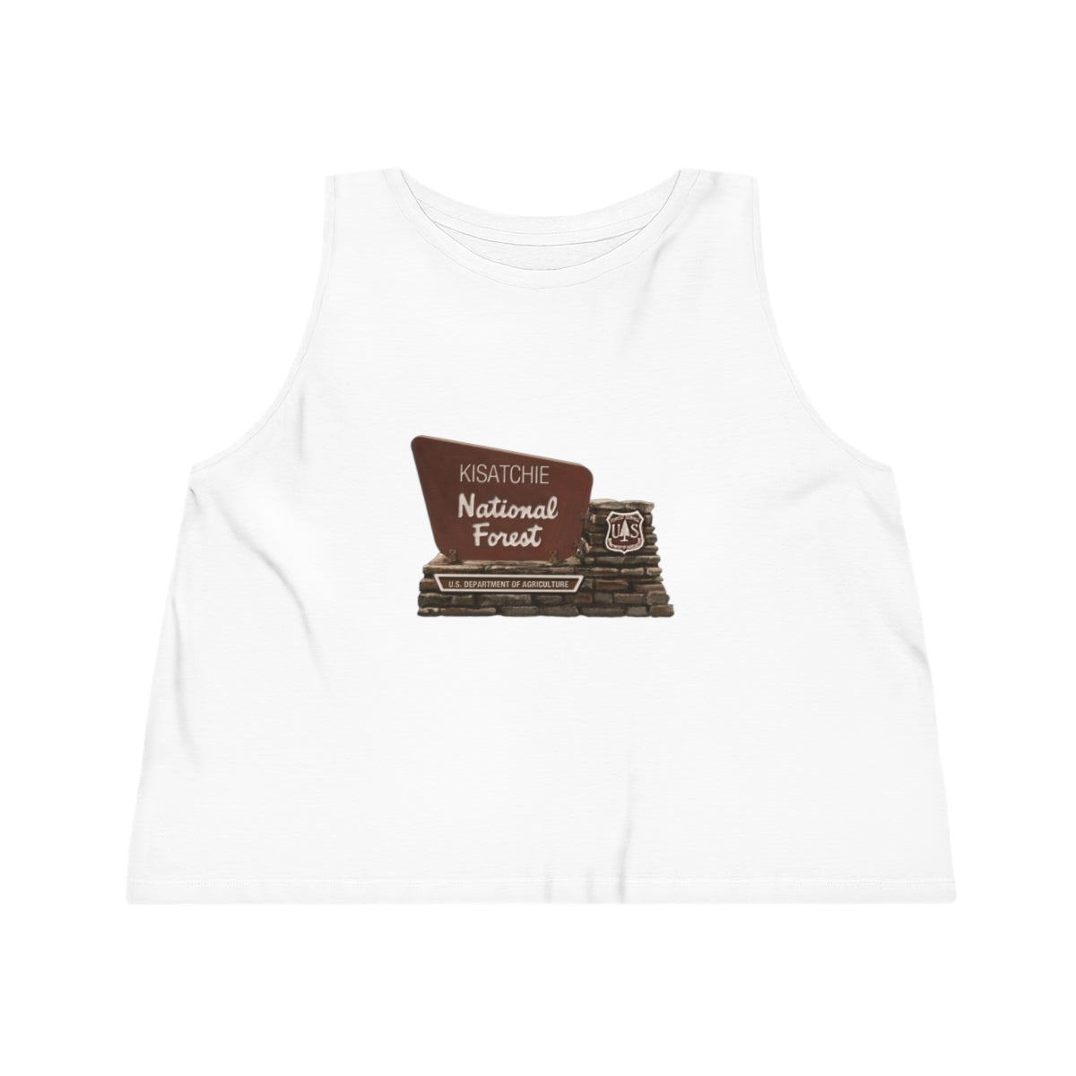 Women's Kisatchie Dancer Cropped Tank Top