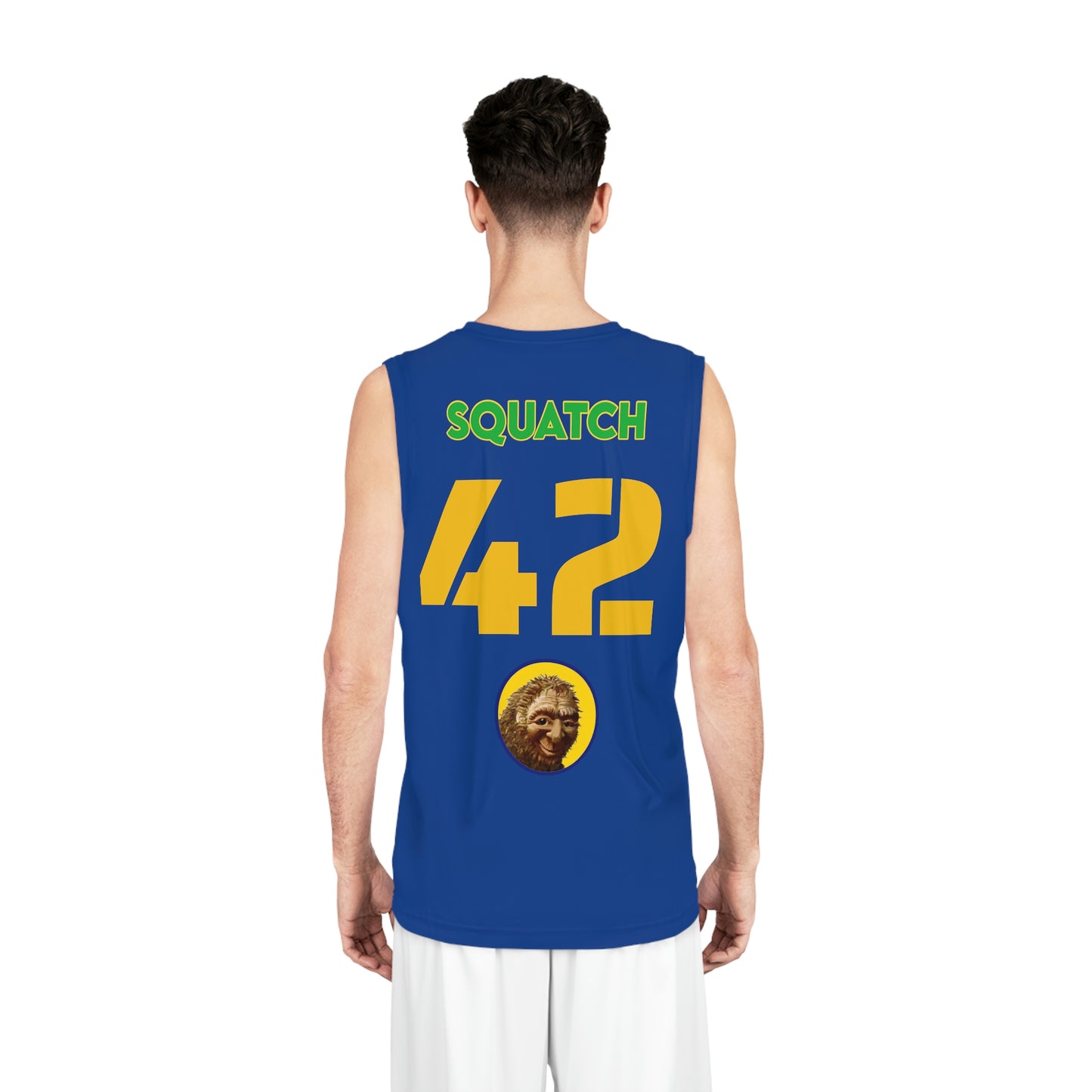 Bigfoot Blue Basketball Jersey