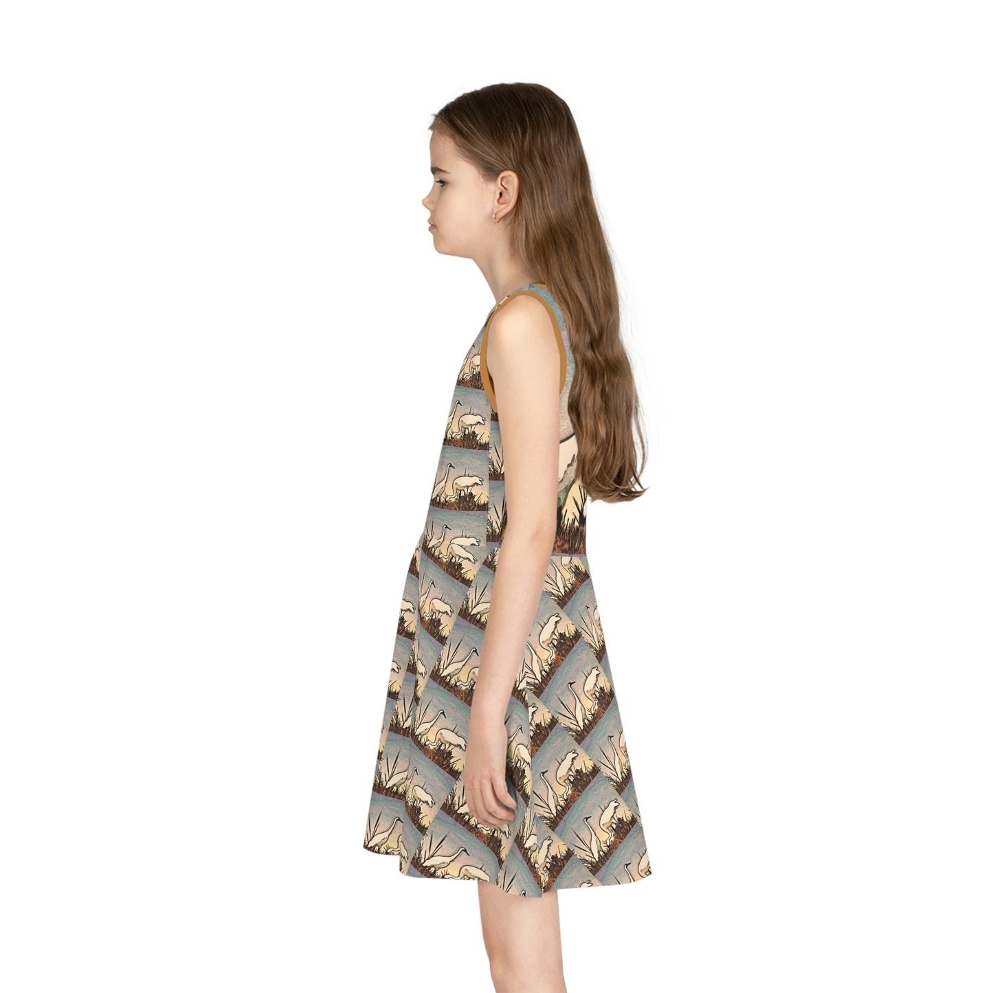 Whooping Cranes Girls' Sundress