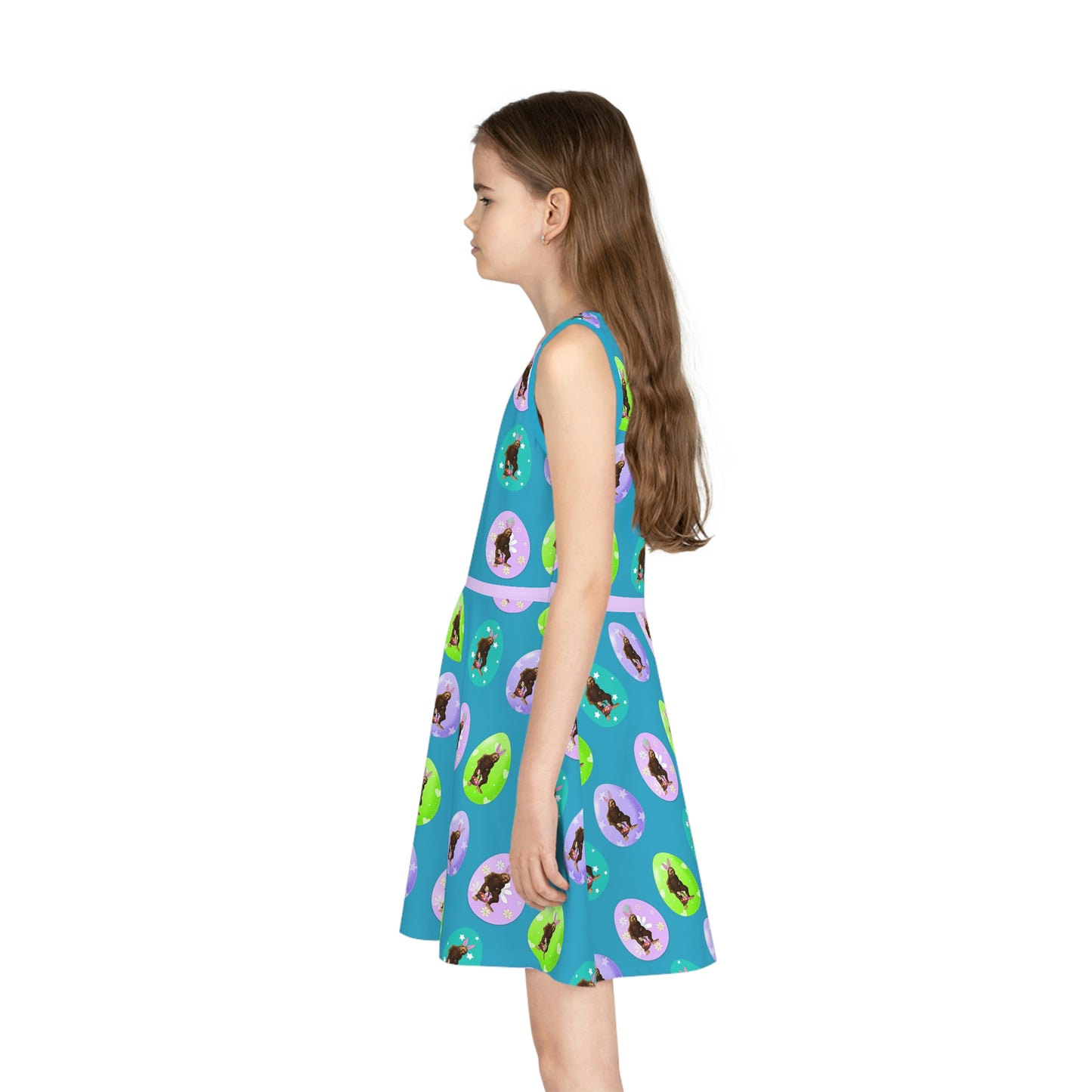 Bigfoot Easter Girls' Sundress