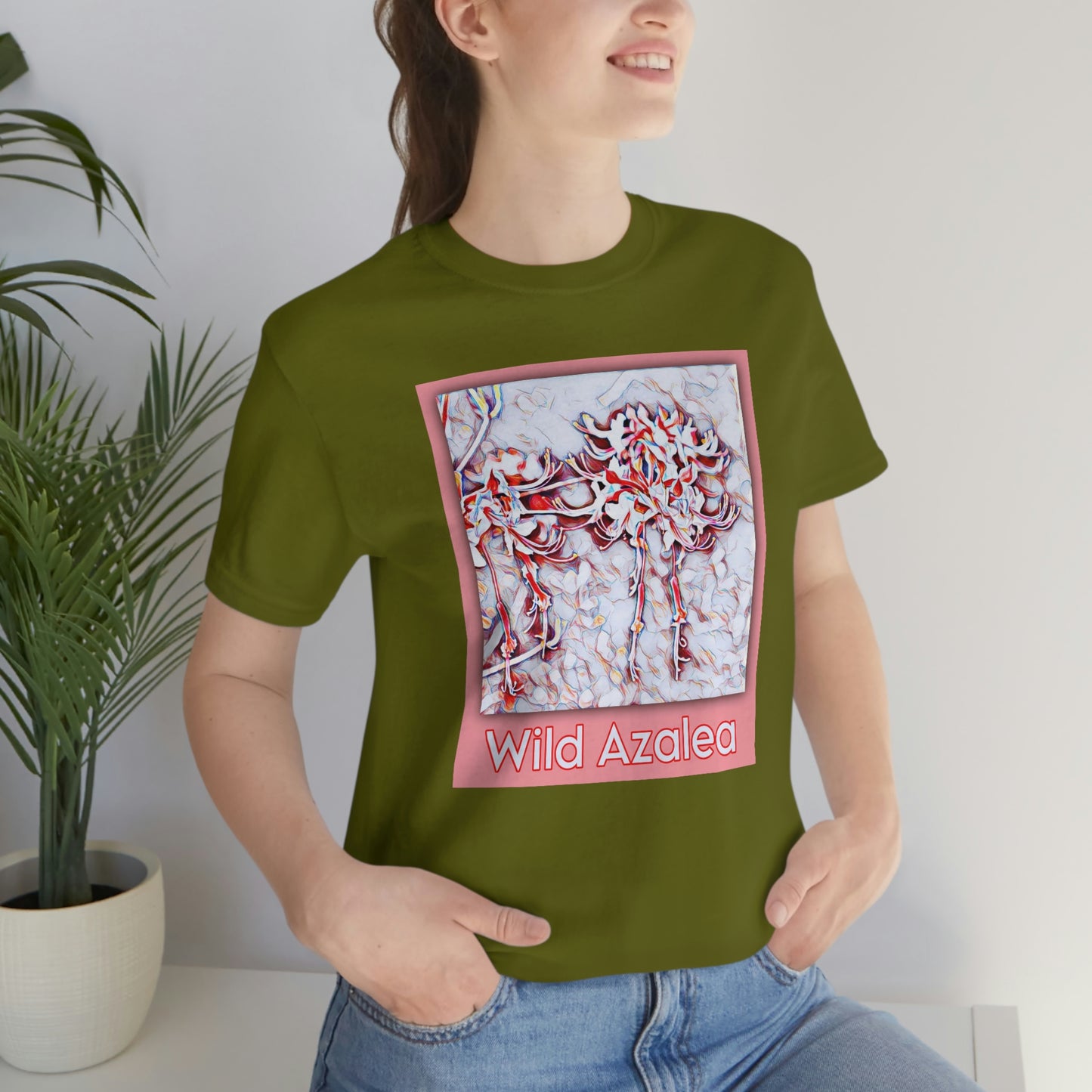 Unisex Kisatchie Wildflowers (Wild Azaleas) Jersey Tee