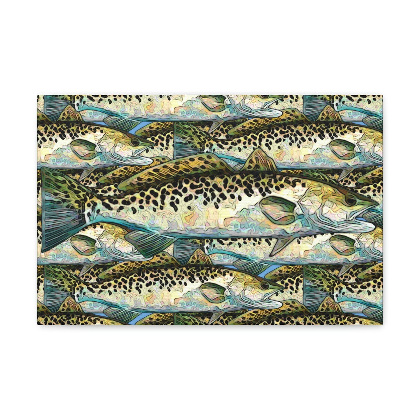 Speckled Trout Canvas Gallery Wraps