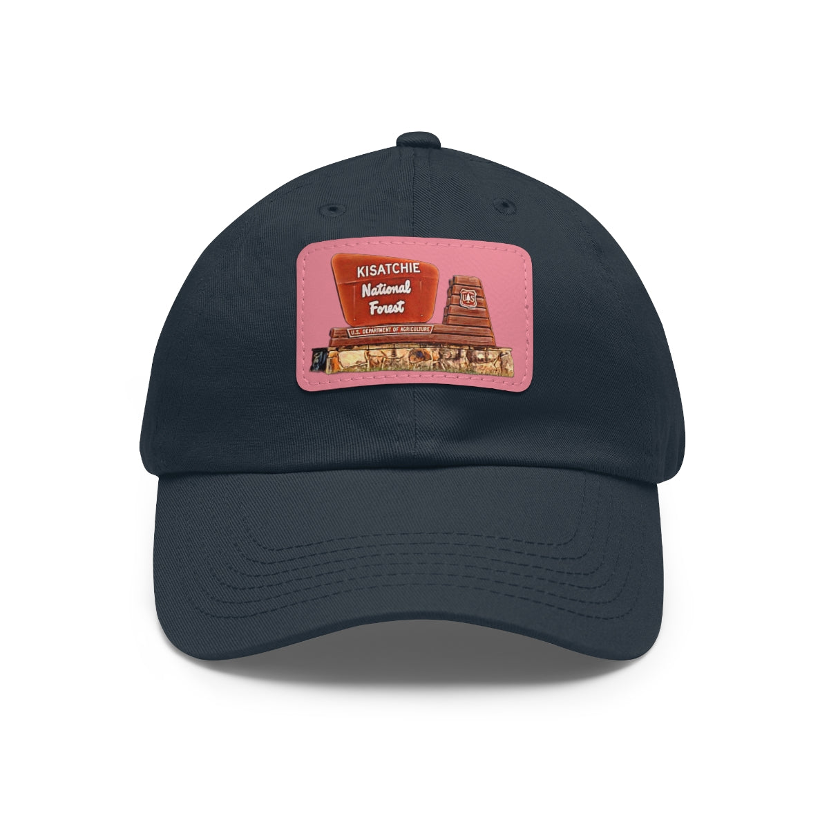 Dad Cap with Leather KNF Patch