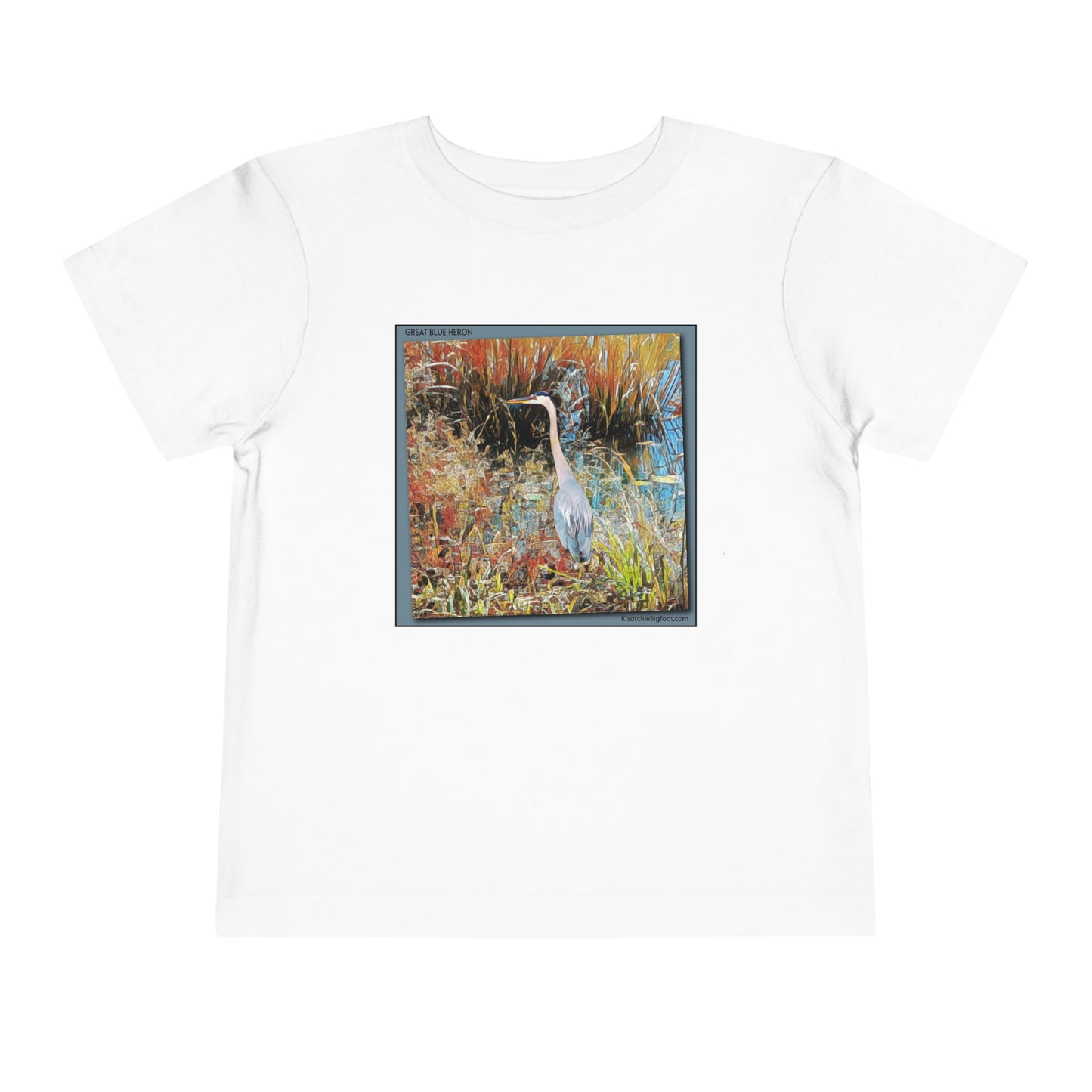 Great Blue Heron Toddler T-Shirt