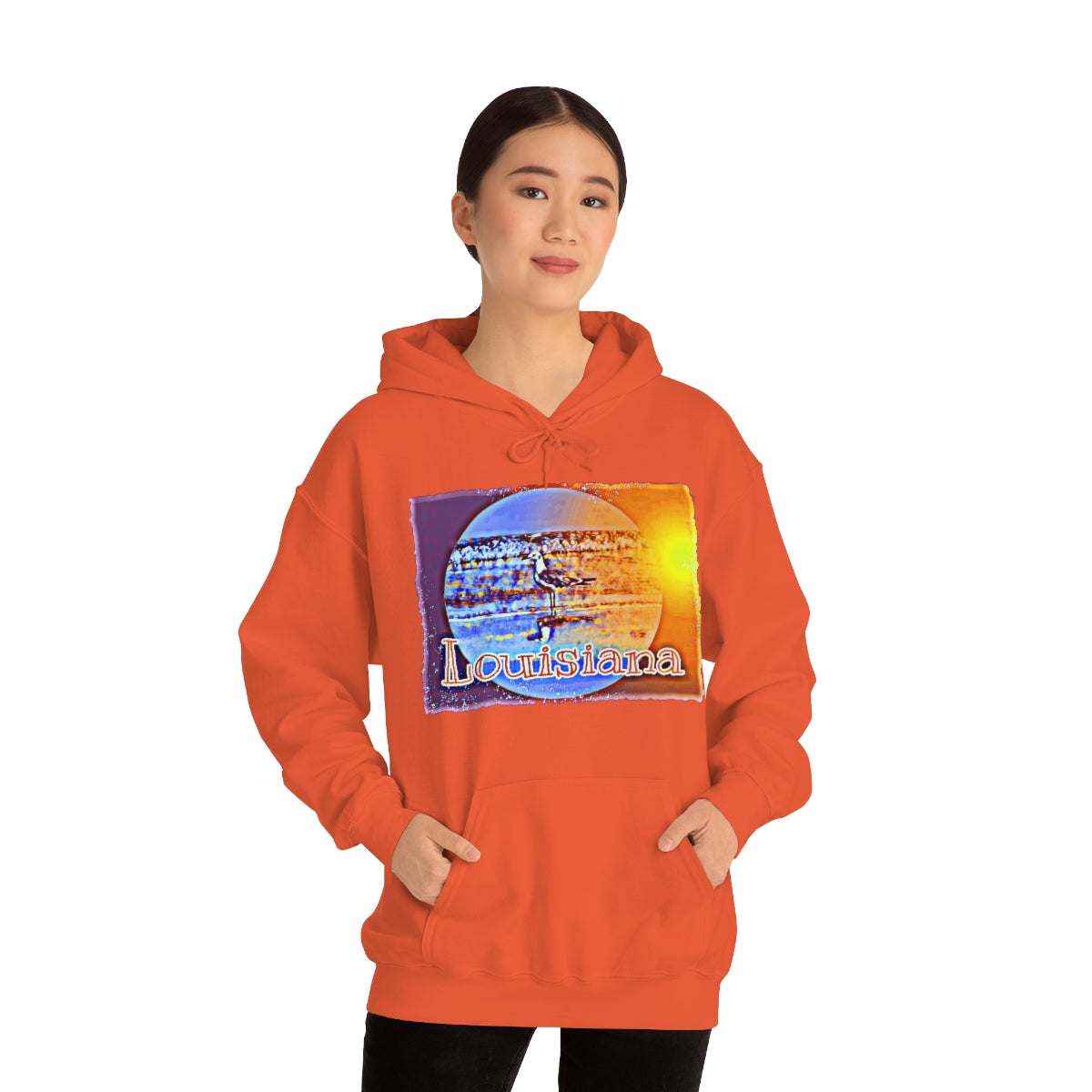 Unisex Heavy Blend™ Louisiana Hoodie