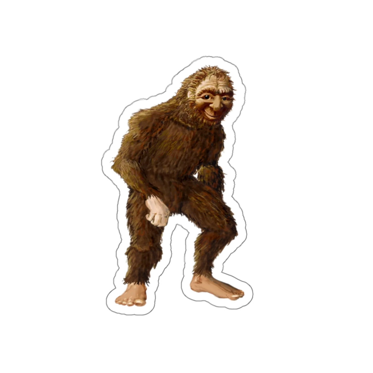 Die-Cut Bigfoot Stickers