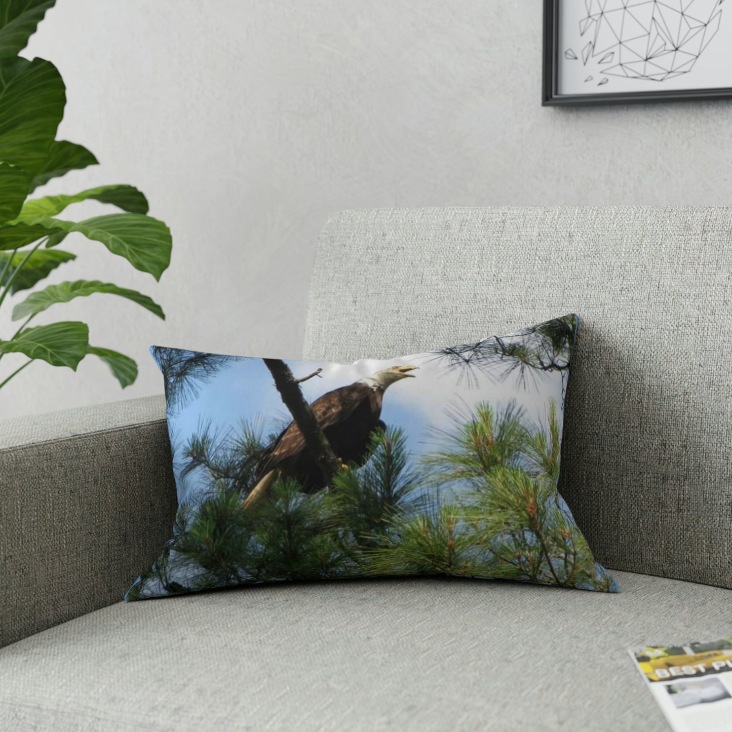 Kincaid Eagle Broadcloth Pillow