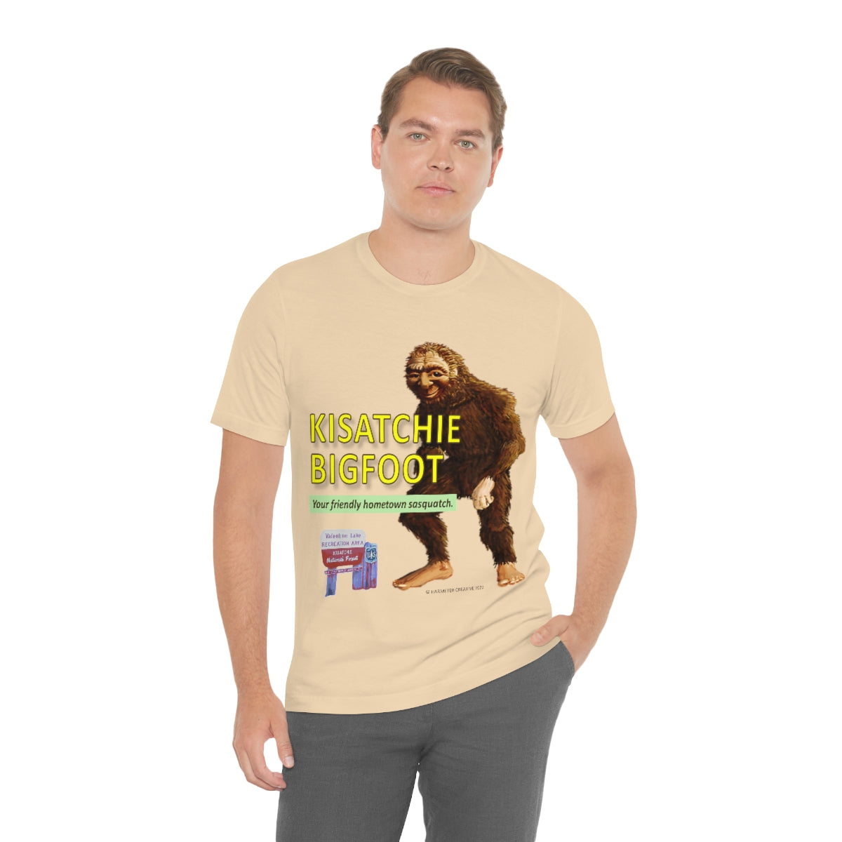 Unisex Kisatchie Bigfoot Jersey Tee