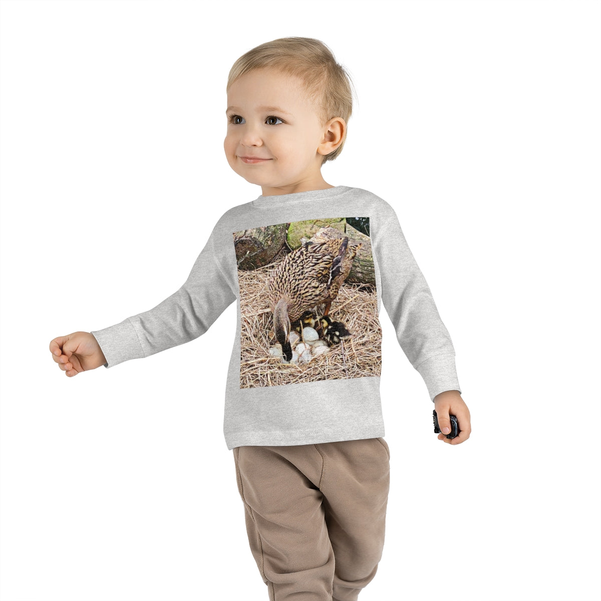 Toddler Long Sleeve Louisiana Mallard Tee