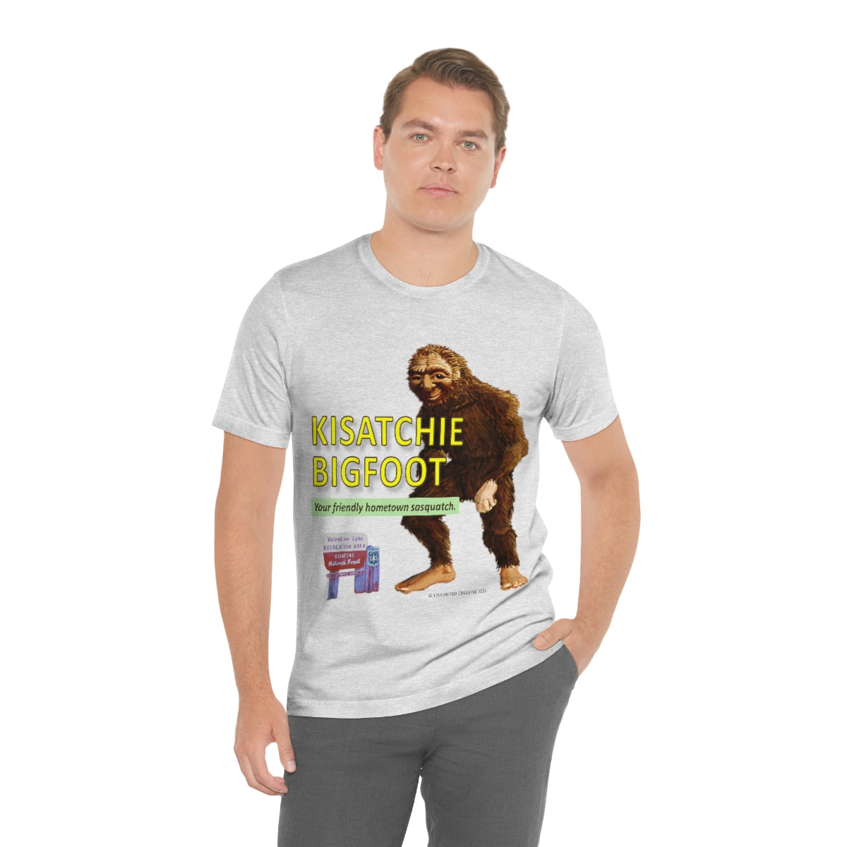 Unisex Kisatchie Bigfoot Jersey Tee