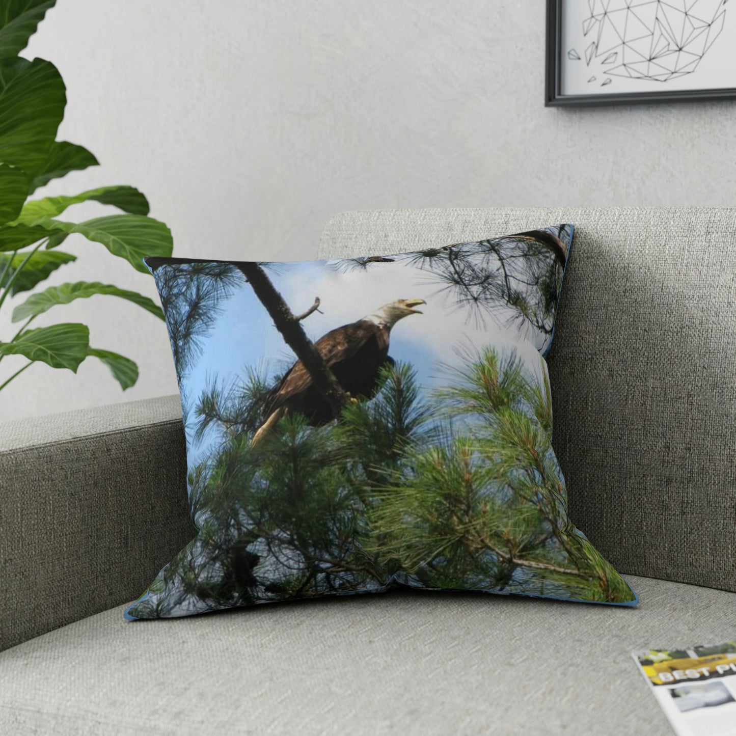 Kincaid Eagle Broadcloth Pillow