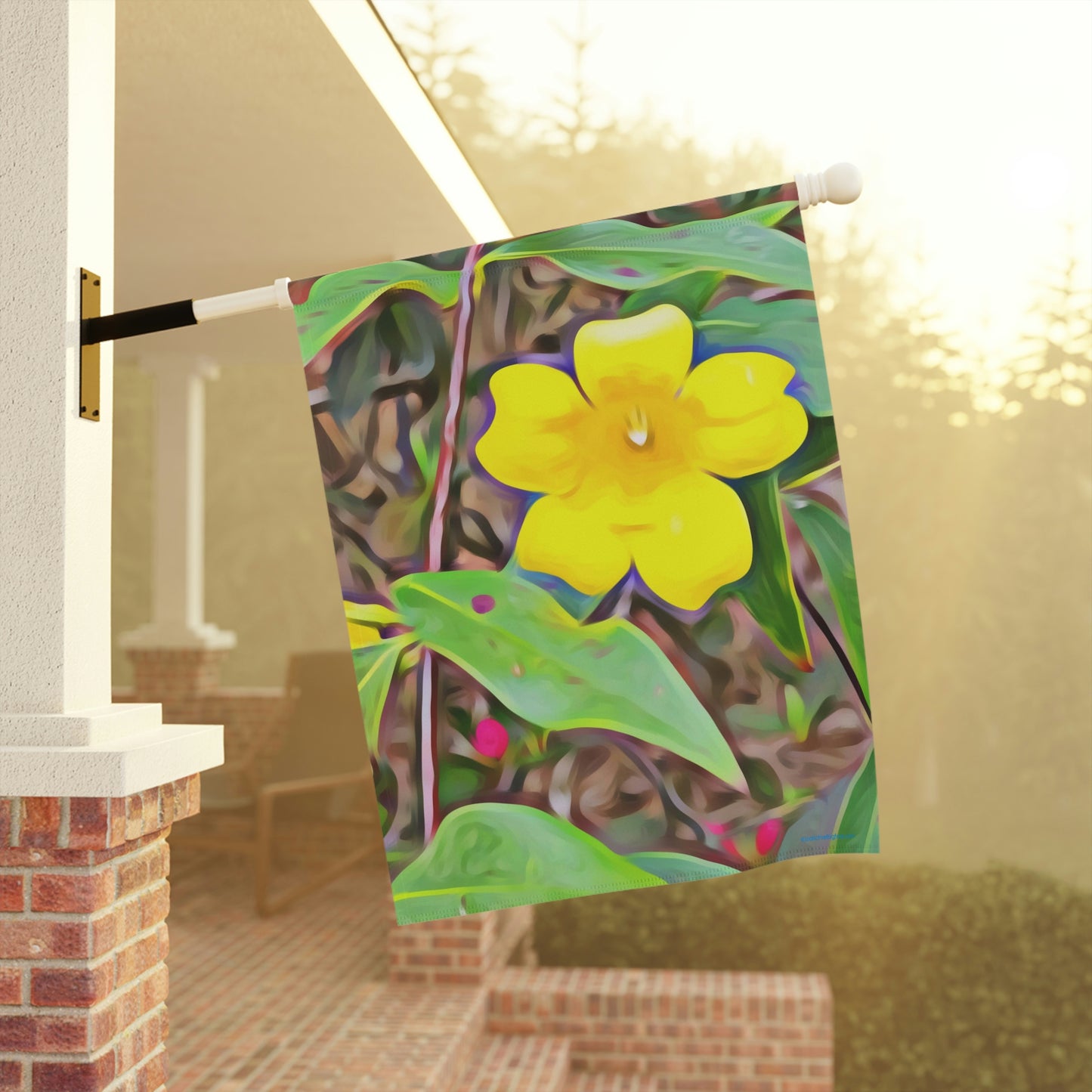 Yellow Jessamine Garden & House Banner