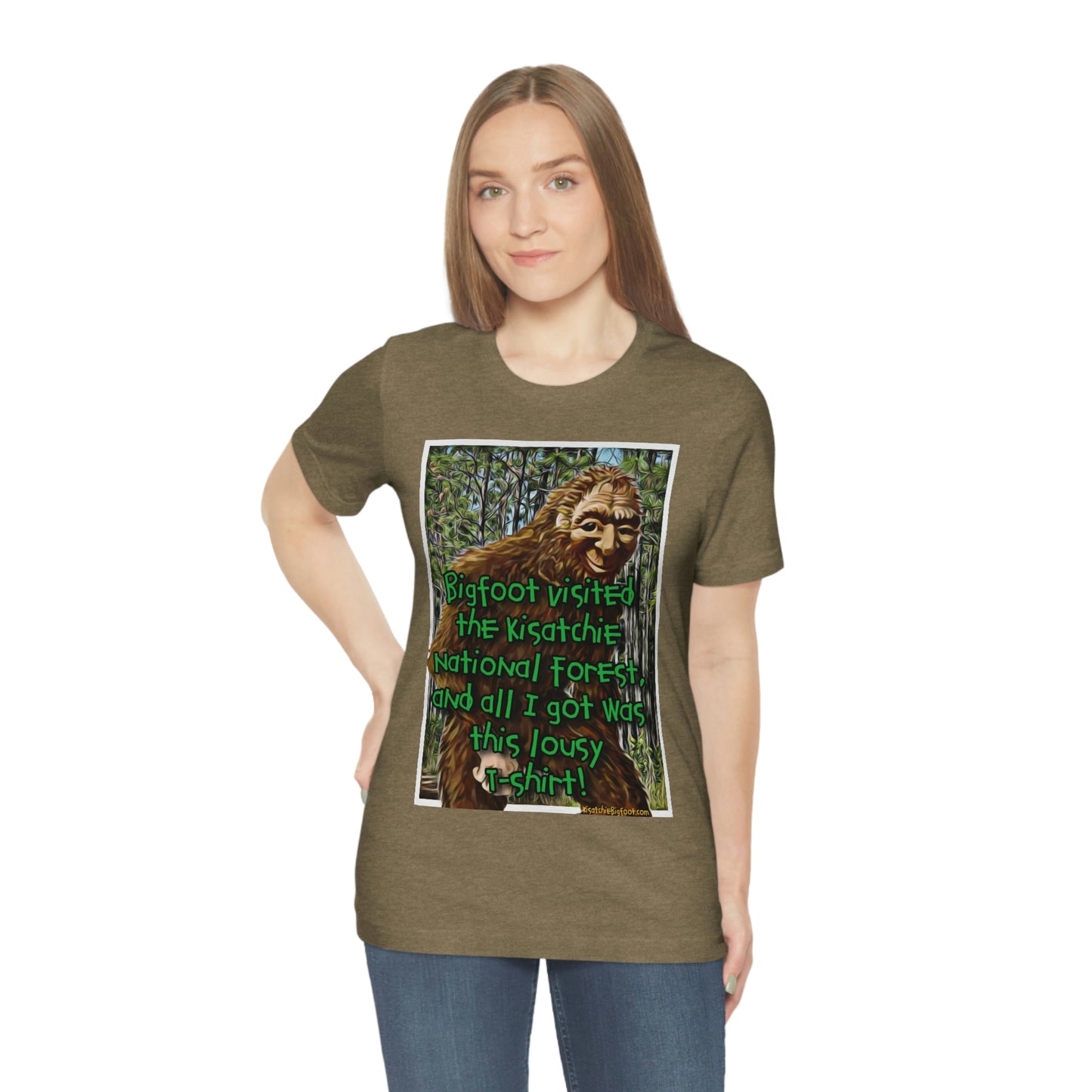 Unisex Kisatchie Bigfoot Jersey Tee