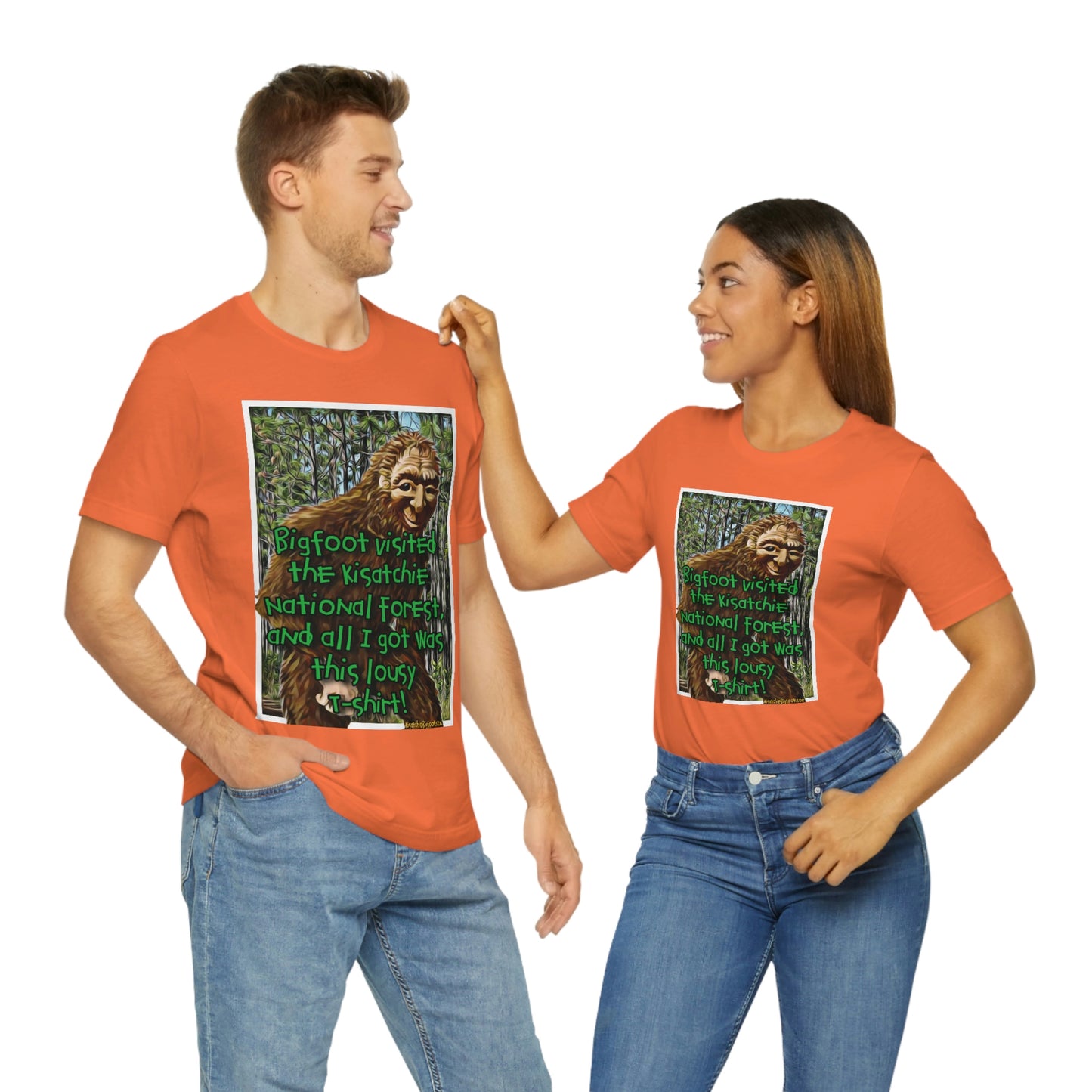 Unisex Kisatchie Bigfoot Jersey Tee