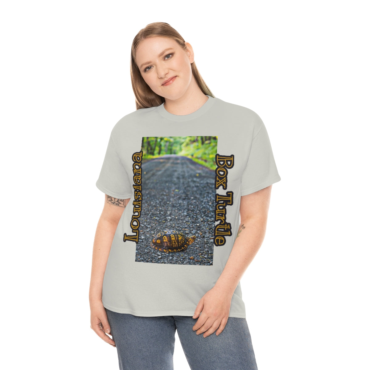 Unisex Louisiana Box Turtle Heavy Cotton Tee