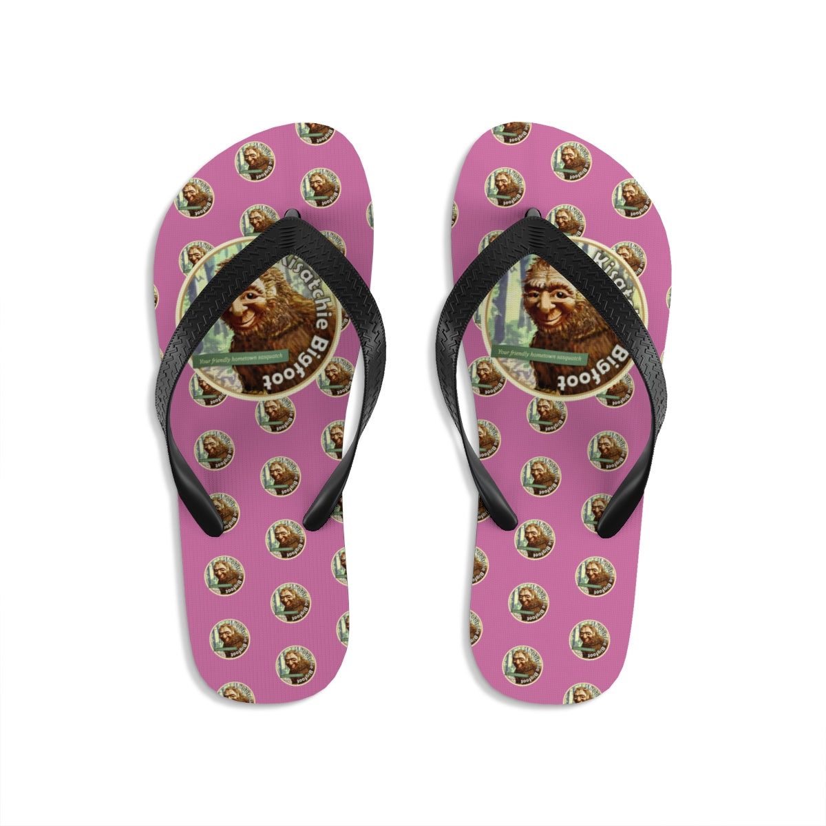 Rubber Sole Kisatchie Bigfoot Flip-Flops