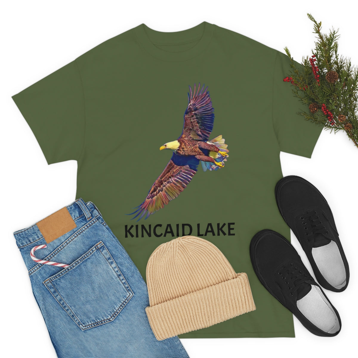 Unisex Kincaid Lake Eagle Tee