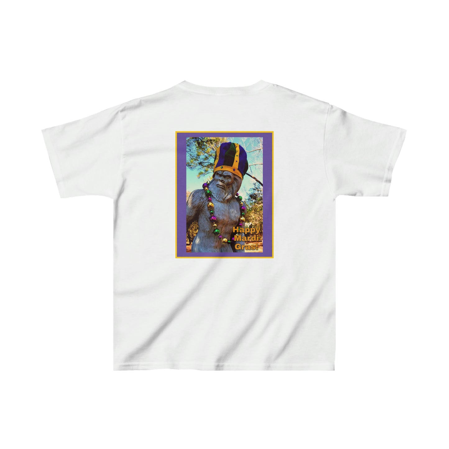 Bigfoot's Mardi Gras Kid's Heavy Cotton™ Tee