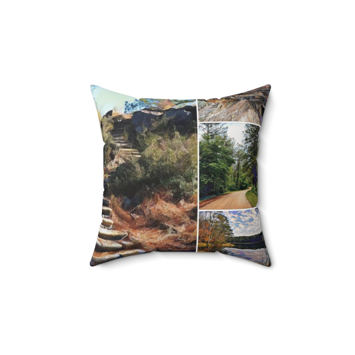 Kisatchie National Forest Square Pillow