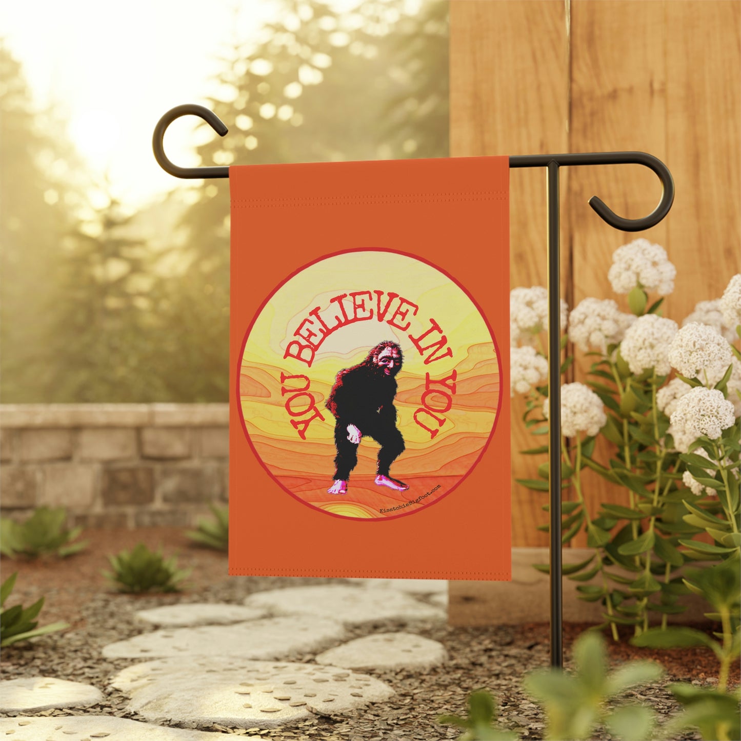 Bigfoot's Believe in You Garden & House Banner