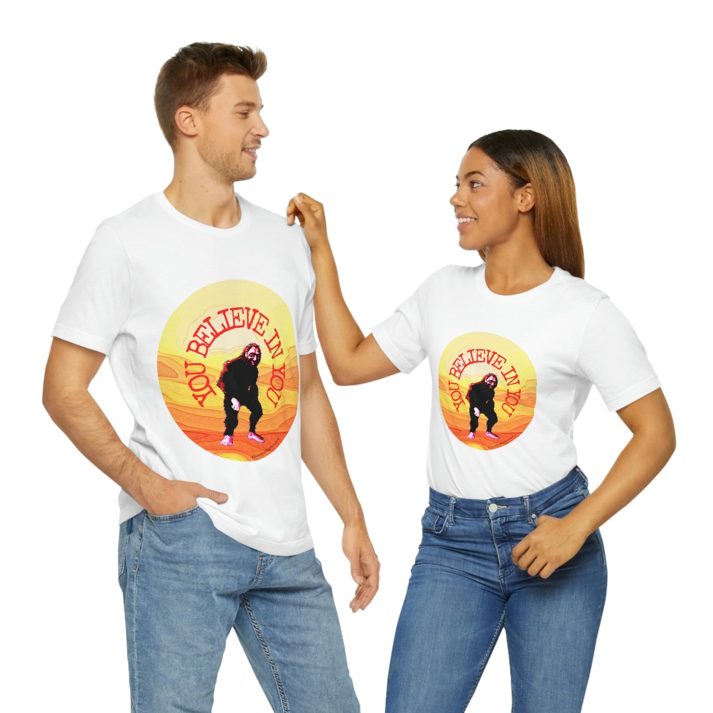 Bigfoot's Believe in You Unisex Jersey Tee