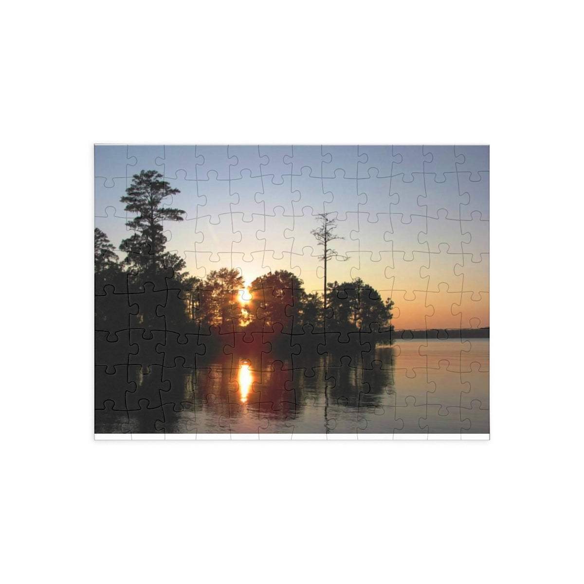 Kincaid Lake Sunset Puzzle (4 Sizes)