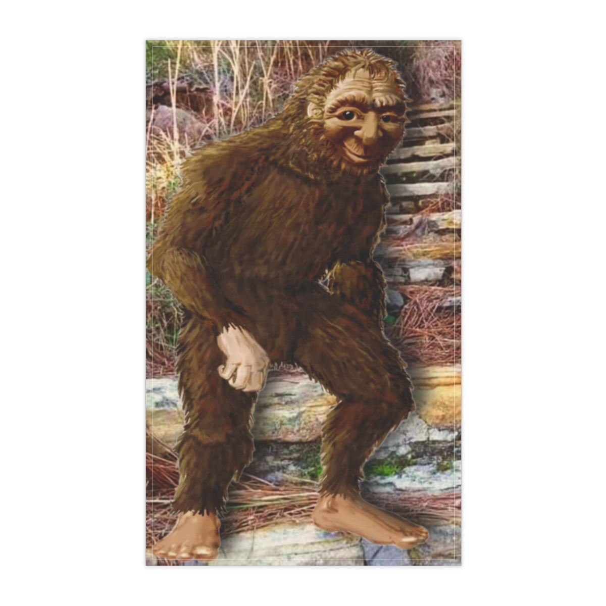 Bigfoot at Longleaf Vista Kitchen Towel