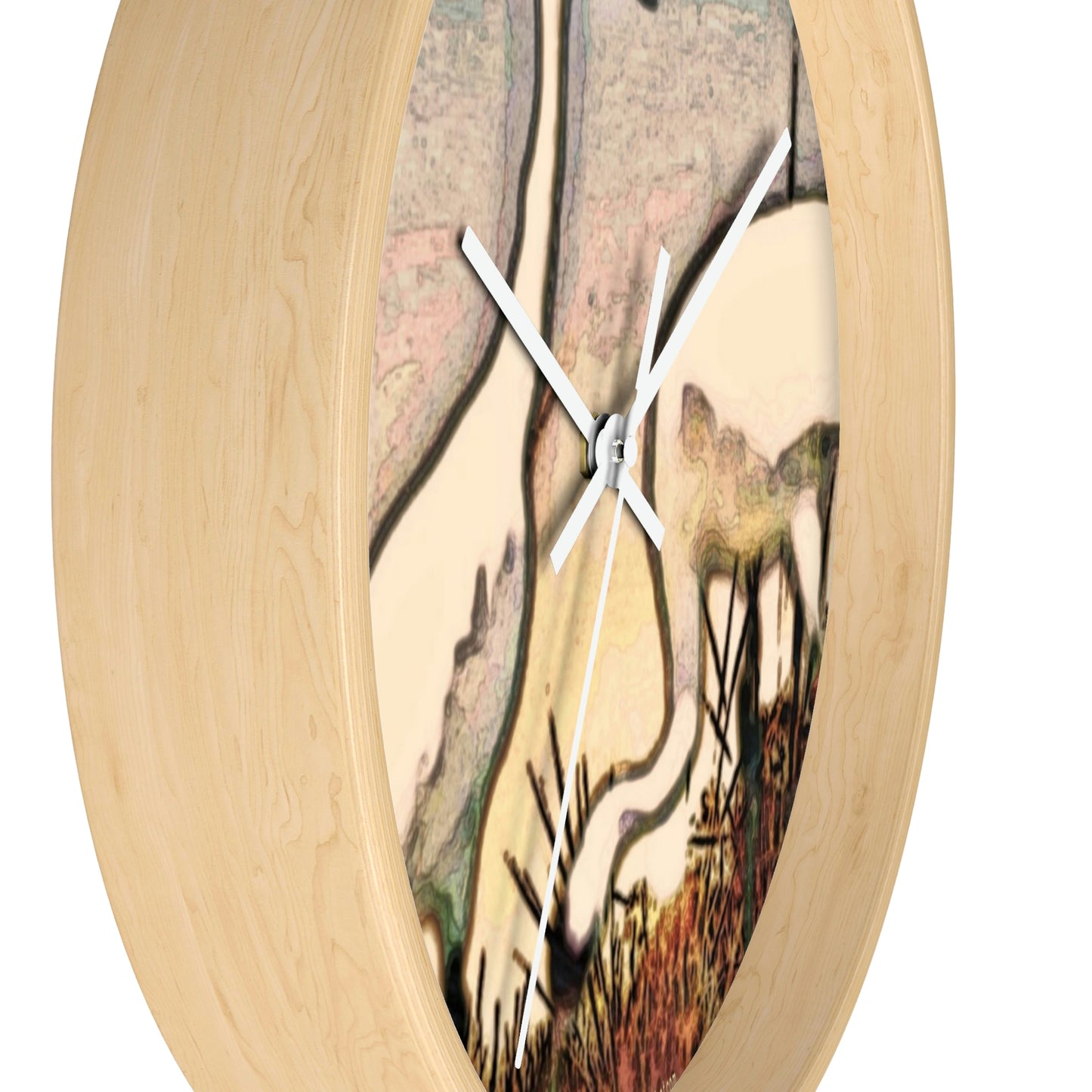 Louisiana's Whooping Cranes Wall Clocks