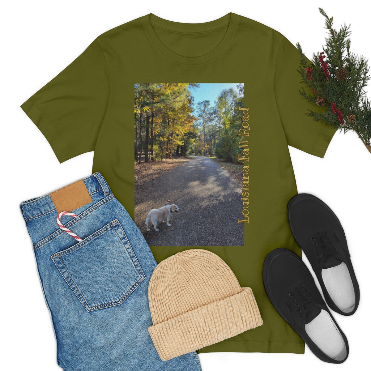 Louisiana Fall Road Jersey Tee