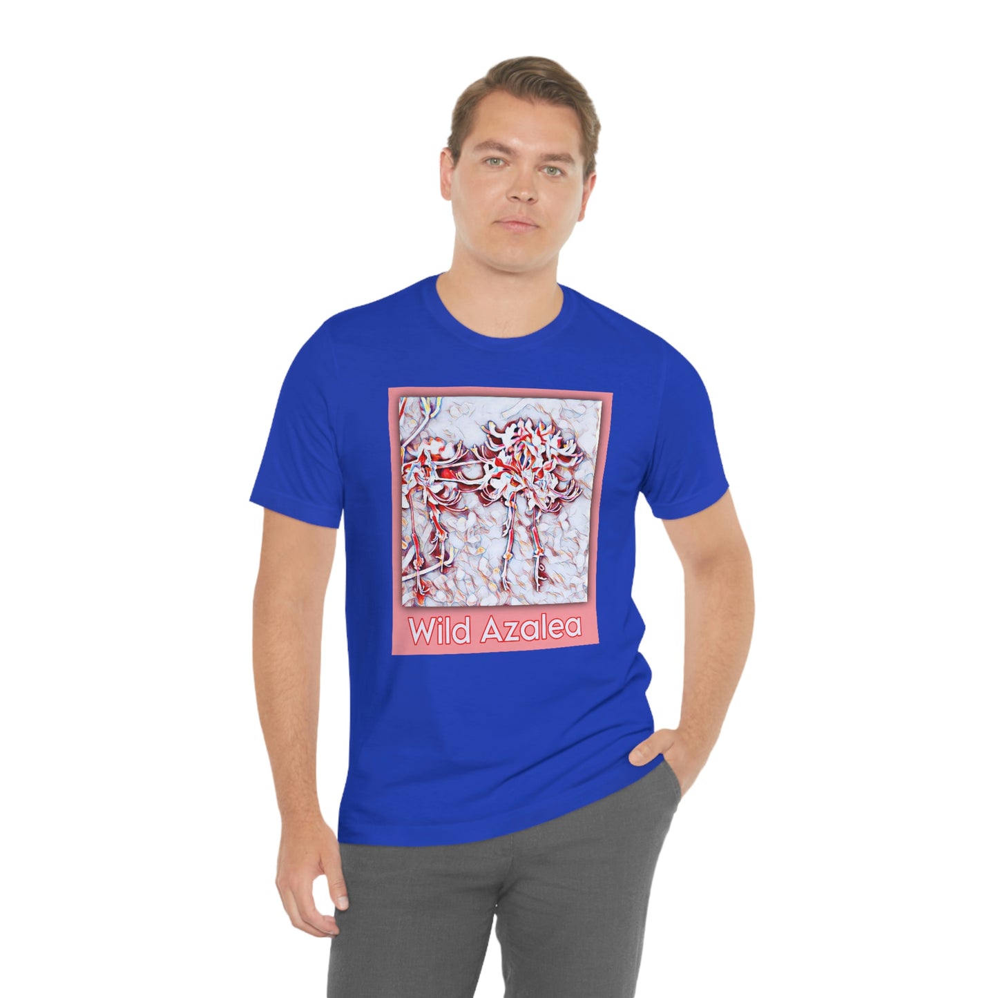 Unisex Kisatchie Wildflowers (Wild Azaleas) Jersey Tee