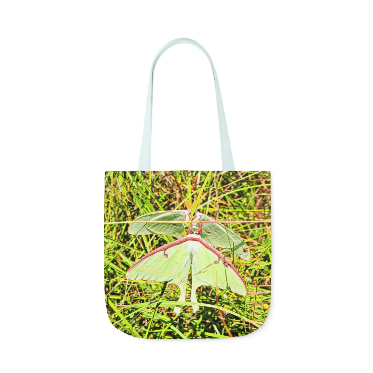 Luna Moths Polyester Canvas Tote Bag