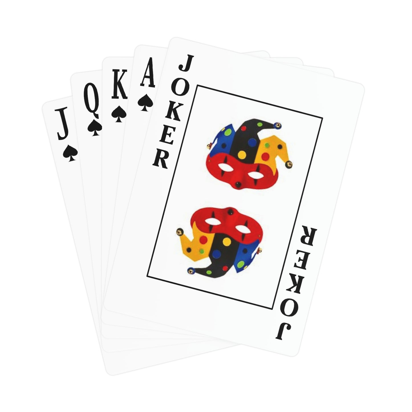 Mardi Gras Bigfoot Playing Cards