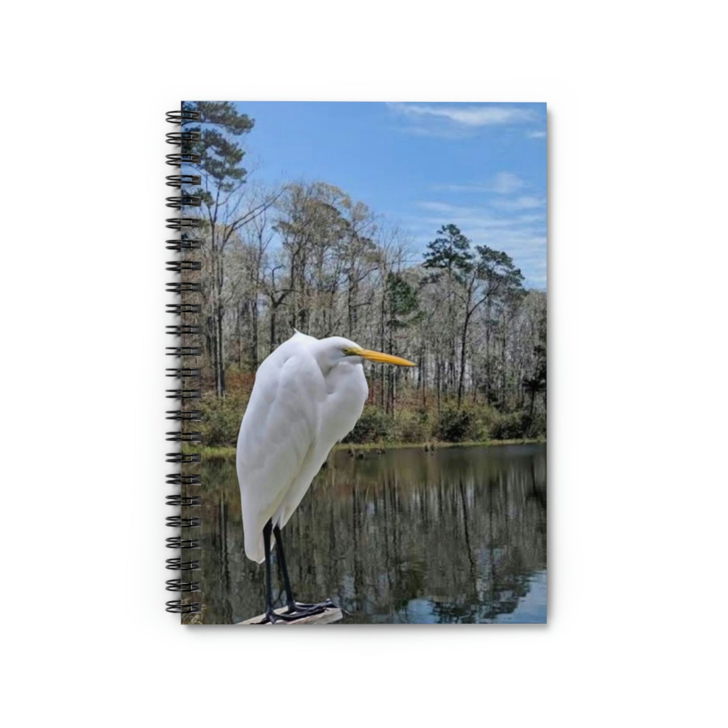 Egret Spiral Notebook