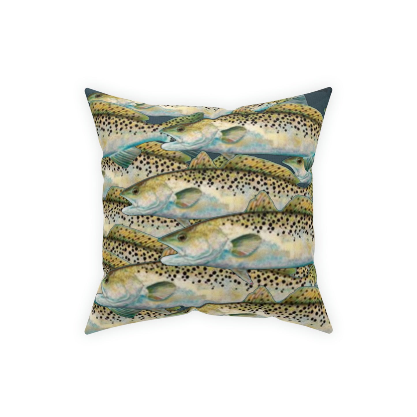 Speckled Trout Broadcloth Pillow