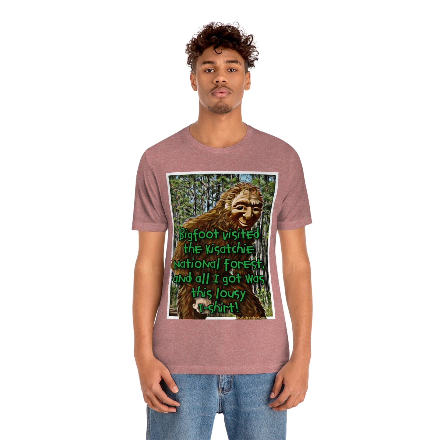 Unisex Kisatchie Bigfoot Jersey Tee