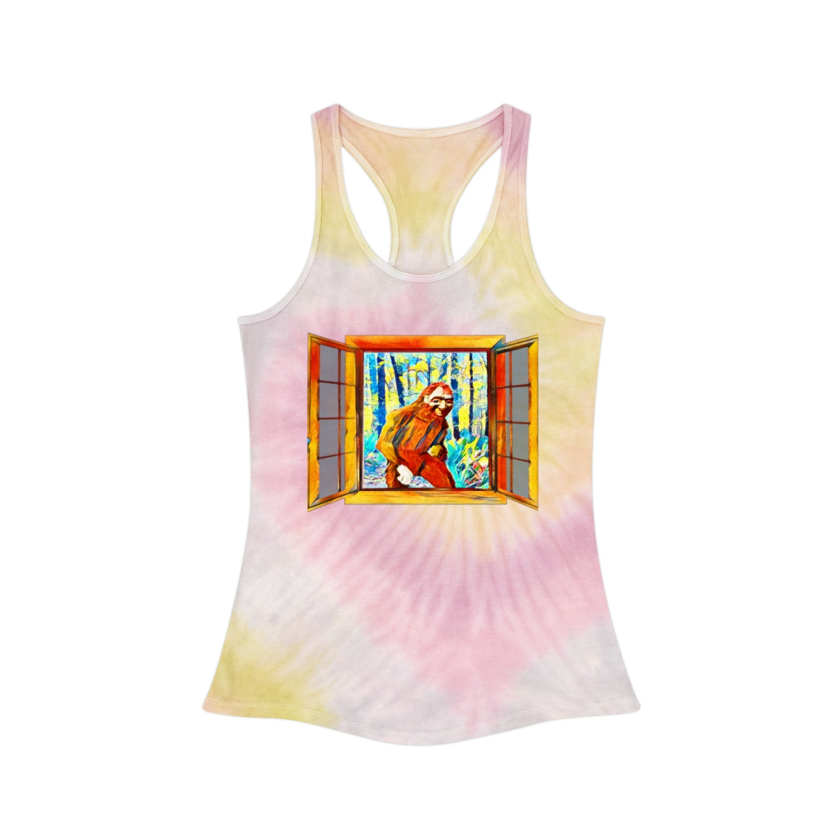 Tie Dye Racerback Tank Top