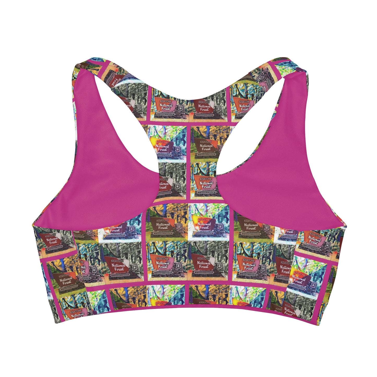 Girls Kisatchie National Forest Seamless Sports Bra