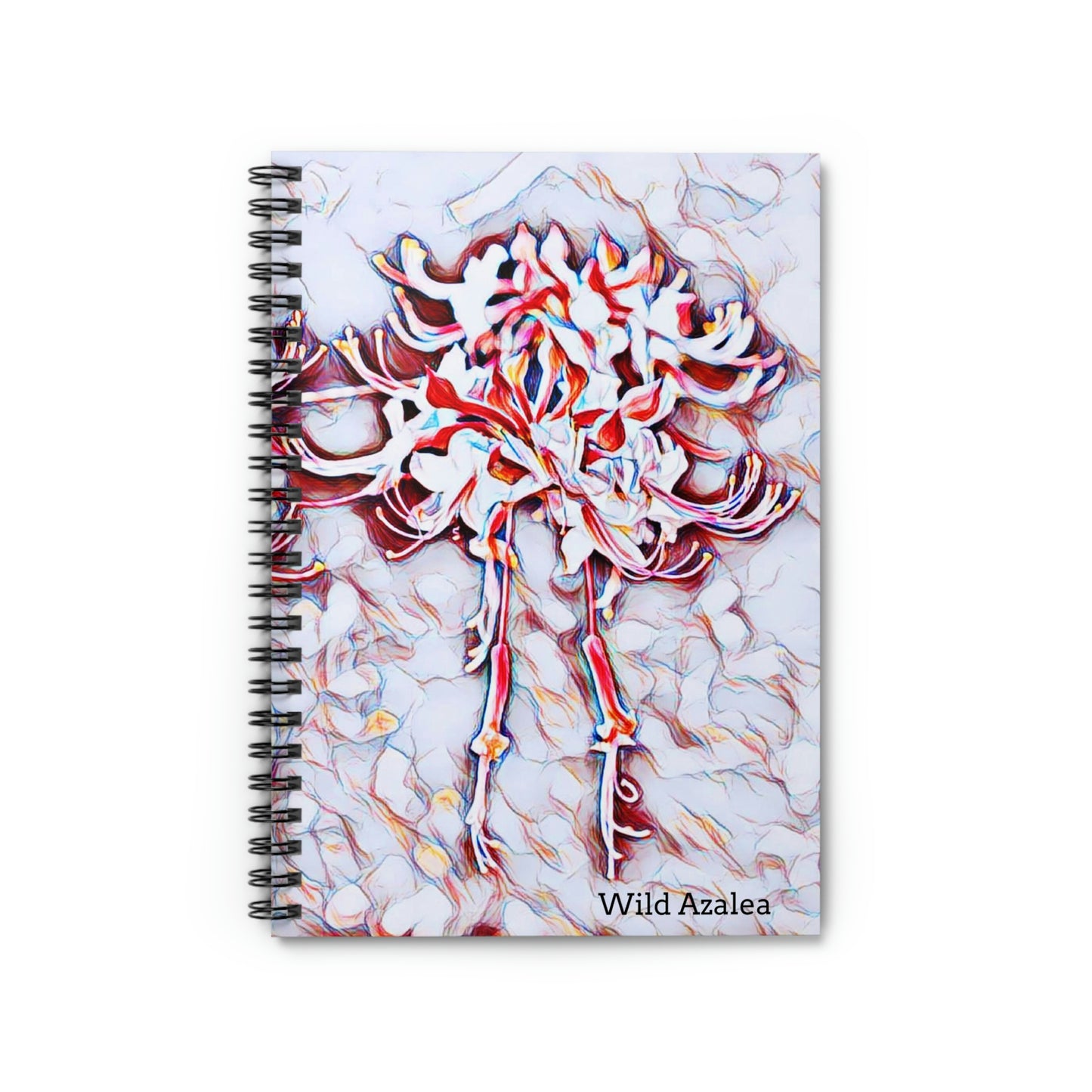 Kisatchie Wildflowers (Wild Azalea) Spiral Notebook