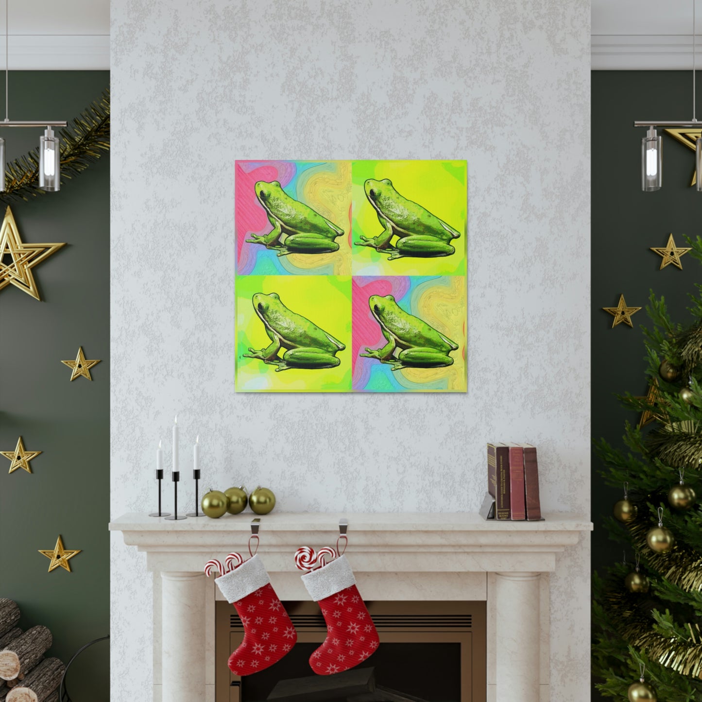 Tree Frog Canvas Gallery Wraps